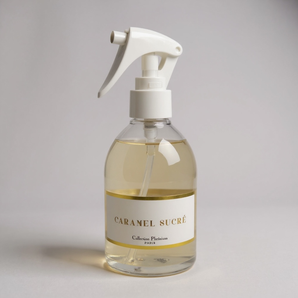 Spray maison & textile - Collection Platinium "Caramel Sucré"